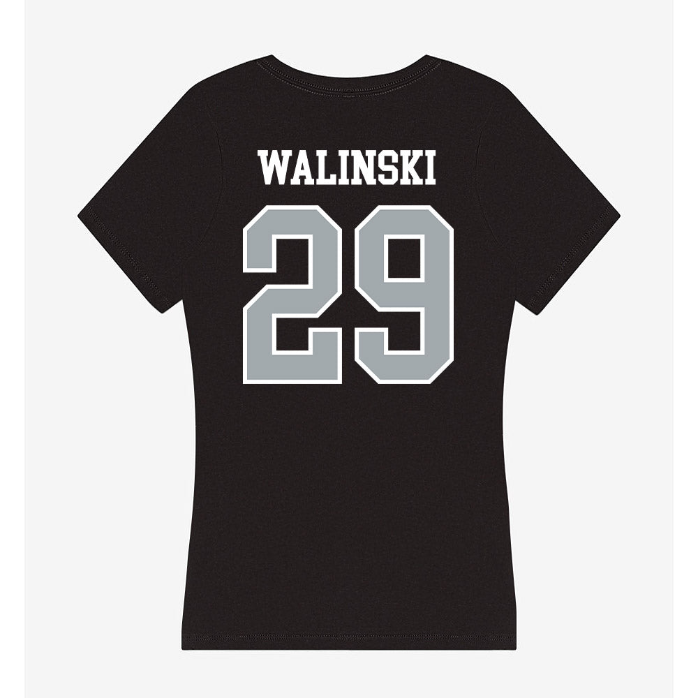 Providence - NCAA Women's Ice Hockey : Hope Walinski - Women's V-Neck T-Shirt-1