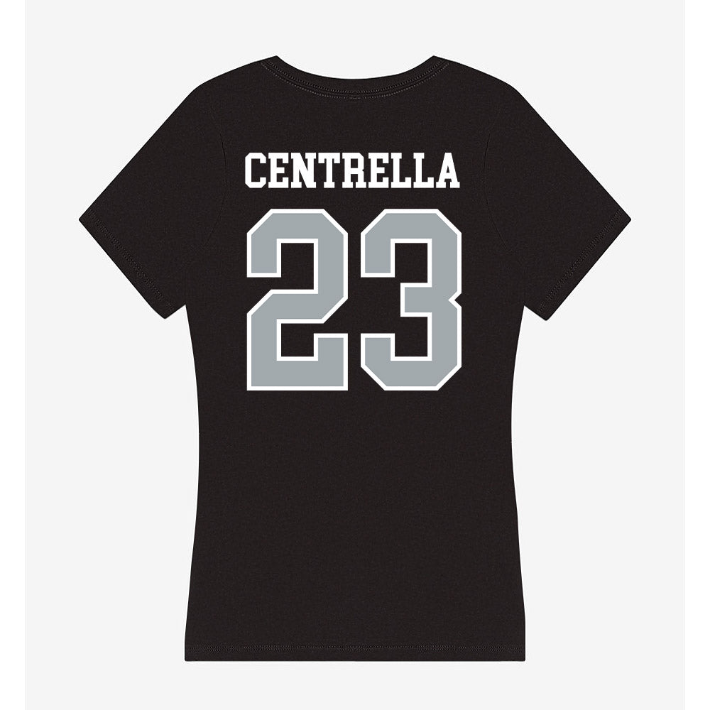Providence - NCAA Men's Ice Hockey : Andrew Centrella - Women's V-Neck T-Shirt-1