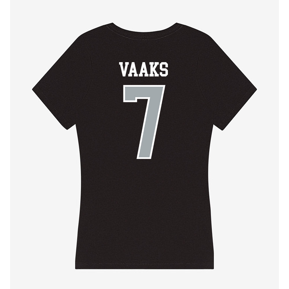 Providence - NCAA Men's Basketball : Stefan Vaaks - Women's V-Neck T-Shirt-1