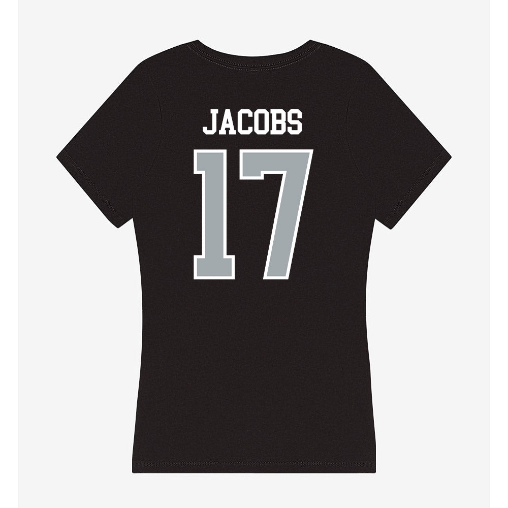 Providence - NCAA Women's Soccer : Olivia Jacobs - Women's V-Neck T-Shirt-1
