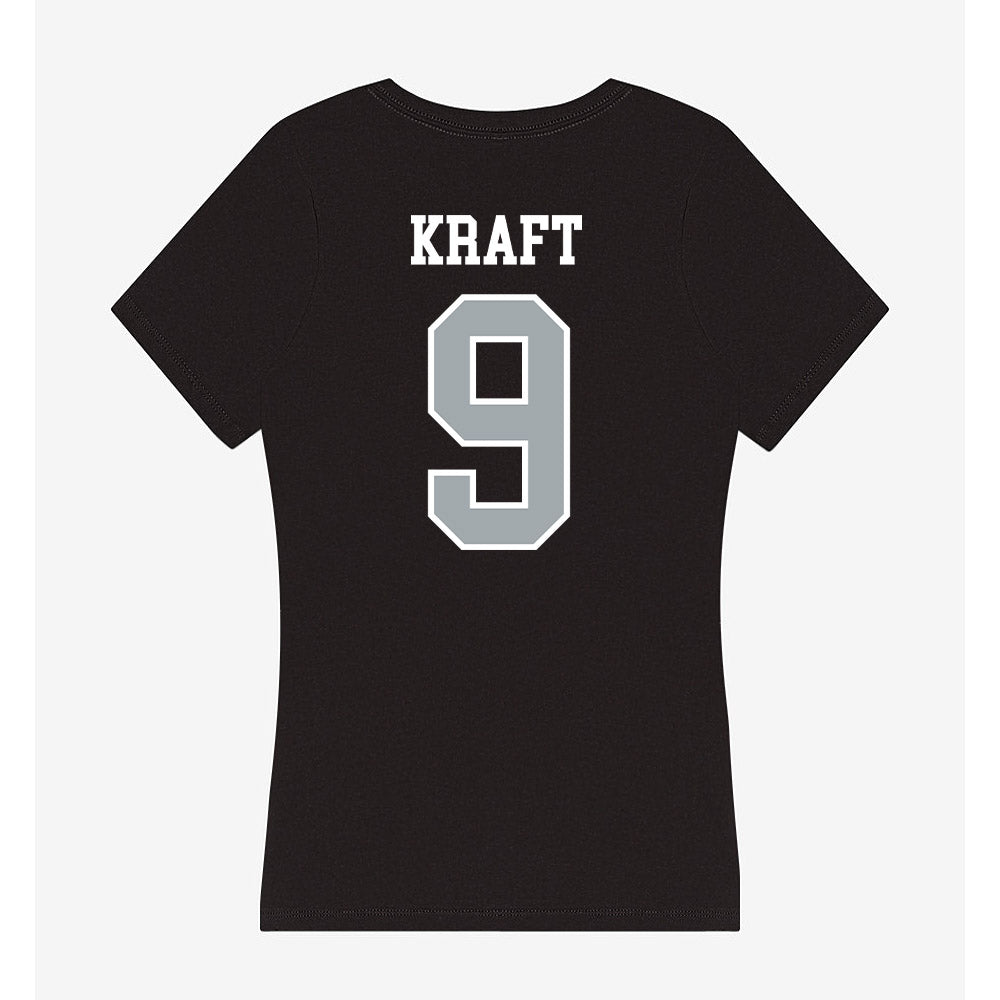 Providence - NCAA Women's Ice Hockey : Kiara Kraft - Women's V-Neck T-Shirt-1