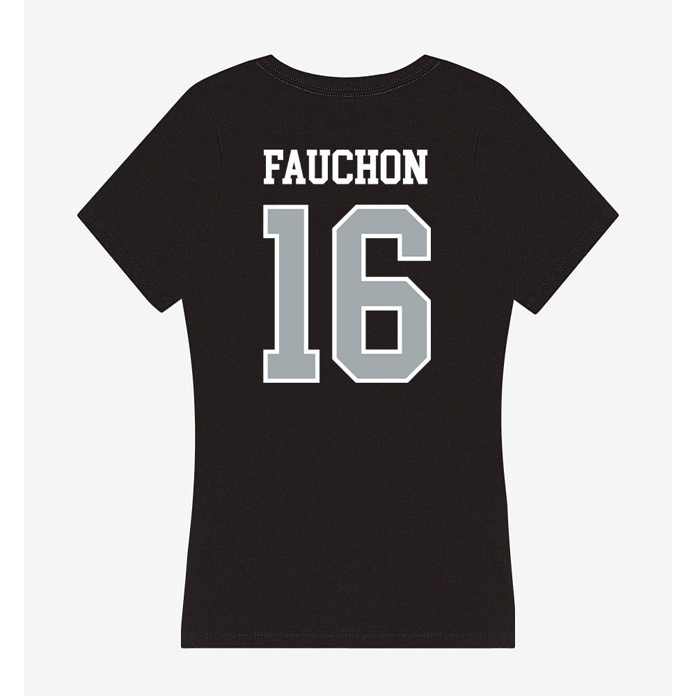 Providence - NCAA Men's Ice Hockey : Jonathan Fauchon - Women's V-Neck T-Shirt-1