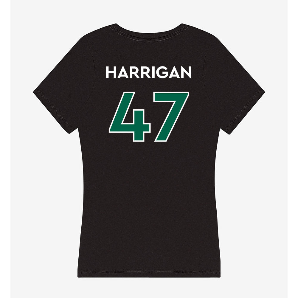 Illinois Wesleyan - NCAA Football : Luke Harrigan - Women's V-Neck T-Shirt-1