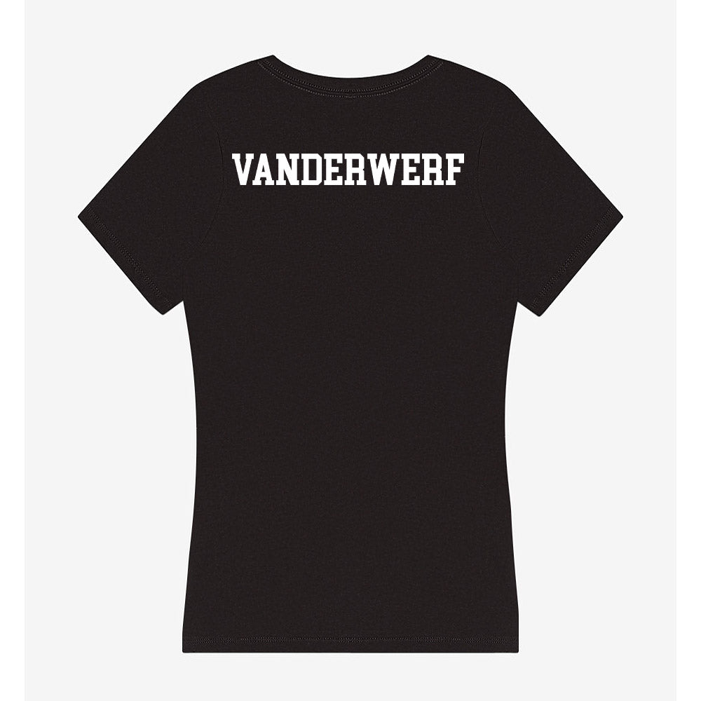 Albion - NCAA Men's Track & Field : Sam VanderWerf - Women's V-Neck T-Shirt-1