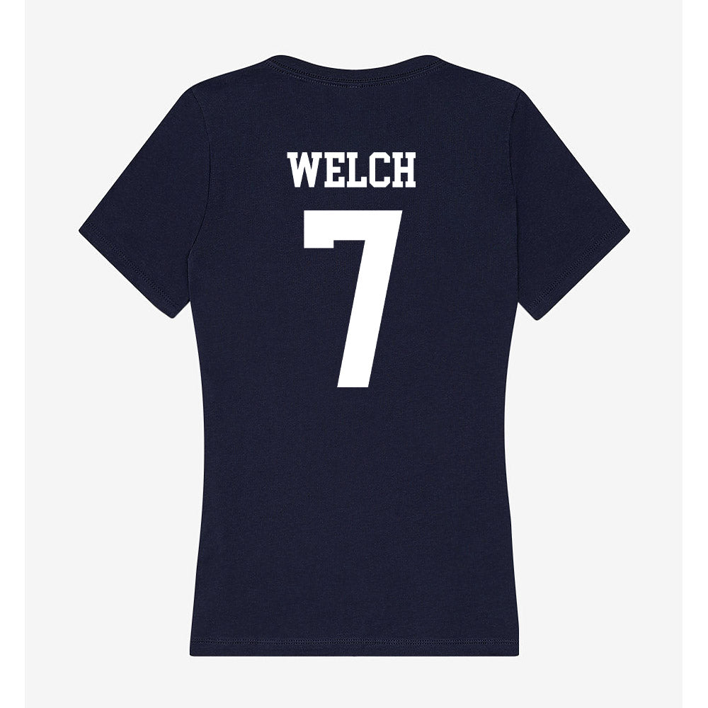Jackson State - NCAA Football : DeJay Welch - Women's V-Neck T-Shirt-1