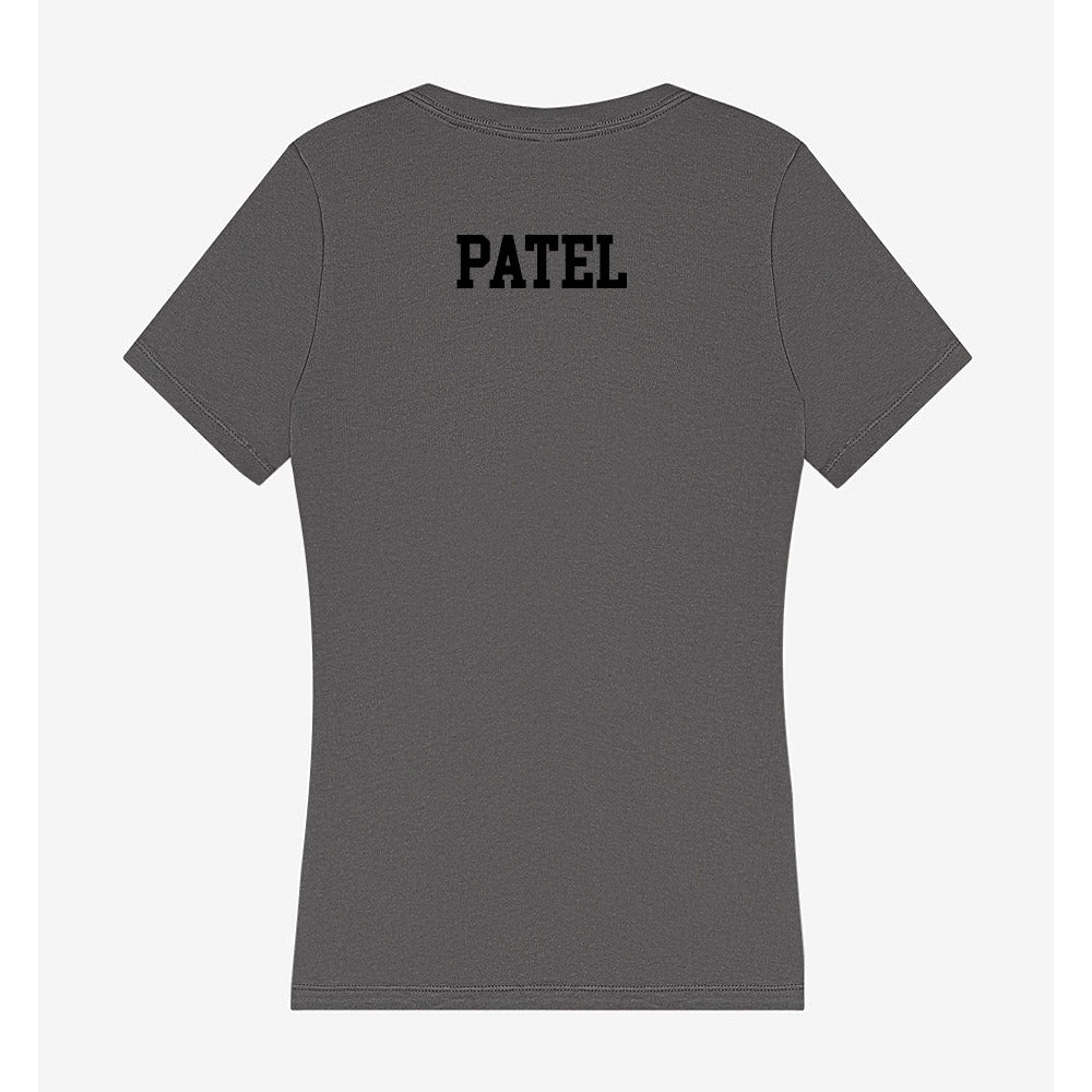 Pacific - NCAA Men's Tennis : Vraj Patel - Women's V-Neck T-Shirt-1