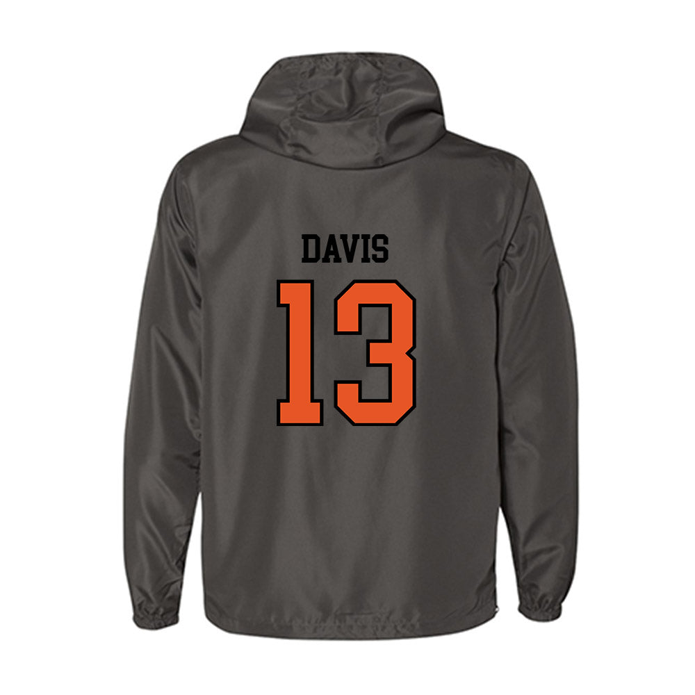 Pacific - NCAA Baseball : Diego Davis - Windbreaker-1