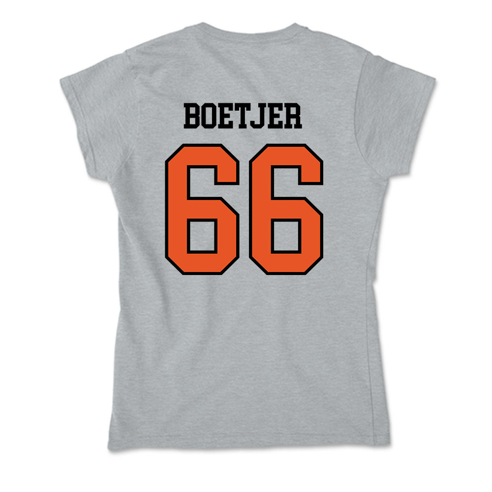 Pacific - NCAA Softball : Bailey Boetjer - Soft Style Women’s T-Shirt-1