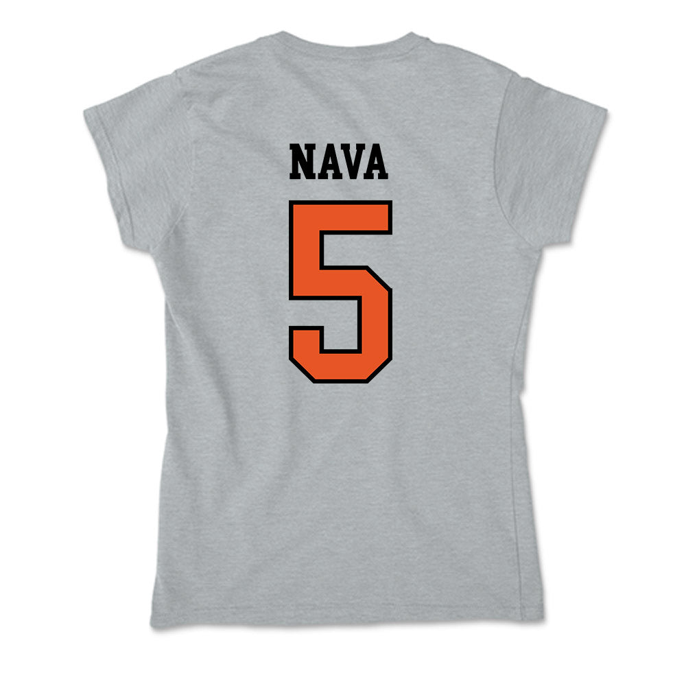 Pacific - NCAA Softball : Ariel Nava - Soft Style Women’s T-Shirt-1