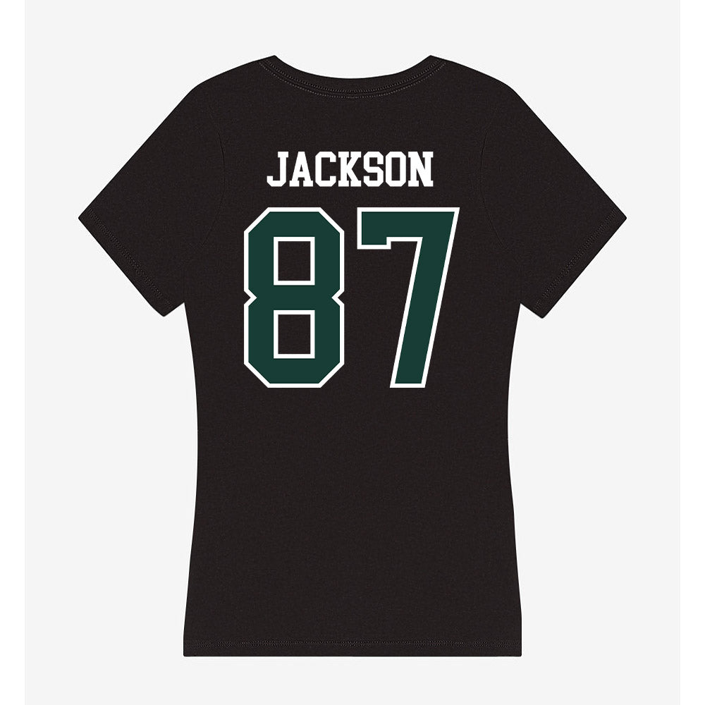 Lake Erie College - NCAA Football : Joey Jackson - Women's V-Neck T-Shirt-1