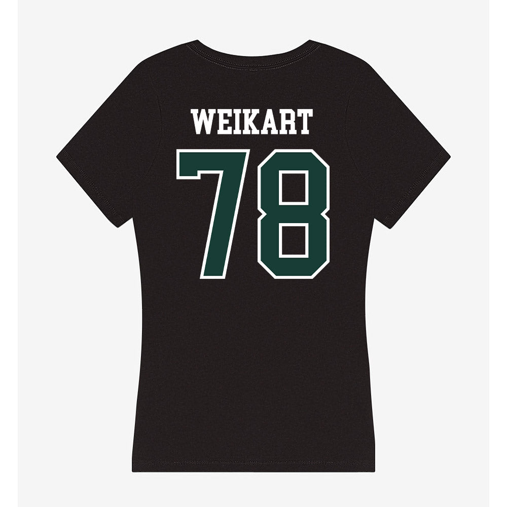 Lake Erie College - NCAA Football : Zachary Weikart - Women's V-Neck T-Shirt-1