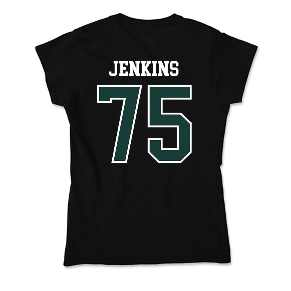 Lake Erie College - NCAA Football : Dylan Jenkins - Soft Style Women’s T-Shirt-1