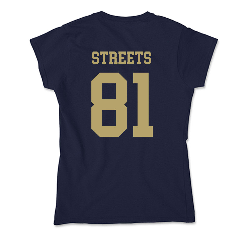 UC Davis - NCAA Football : LaDanian Streets - Soft Style Women’s T-Shirt-1