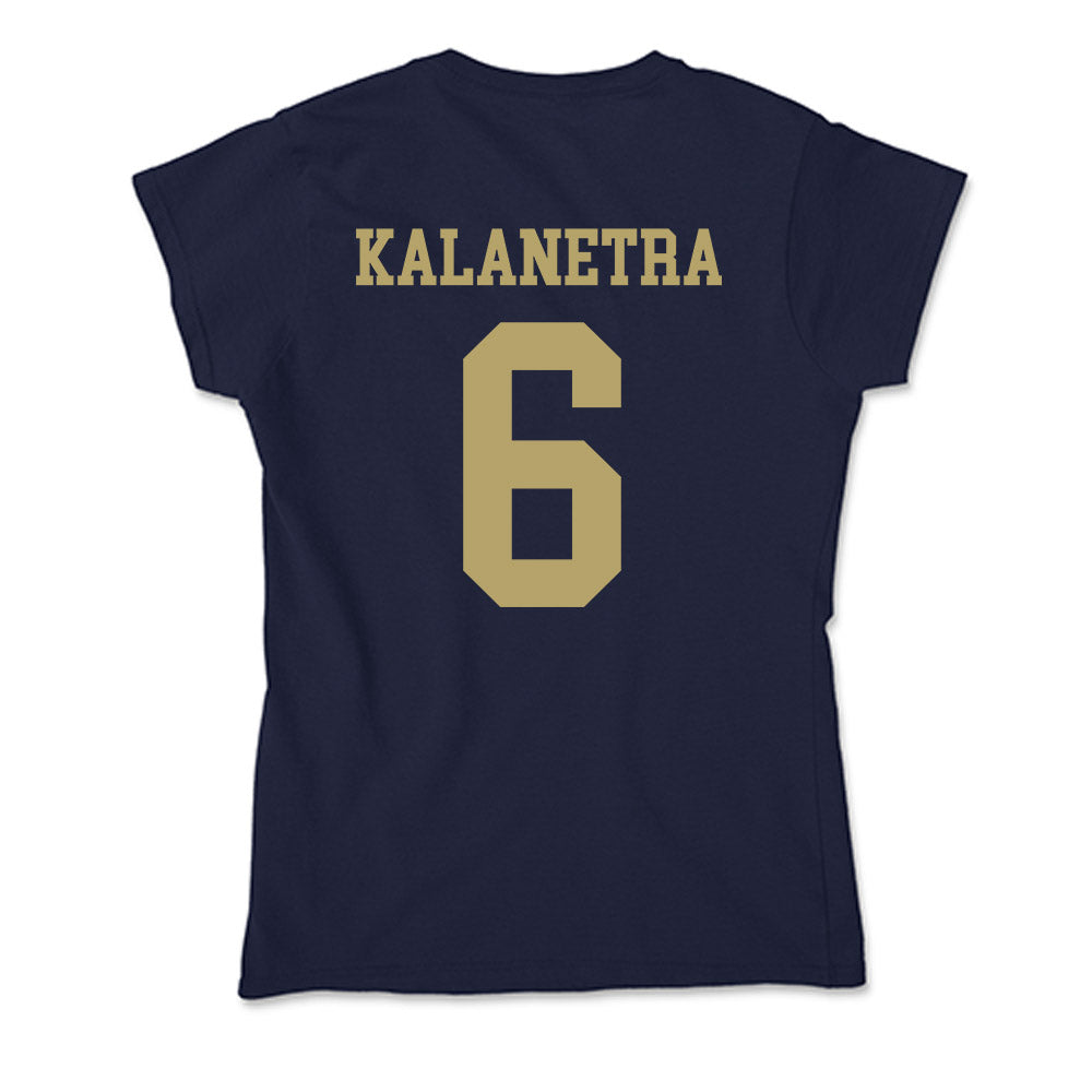 UC Davis - NCAA Softball : Naomi Kalanetra - Soft Style Women’s T-Shirt-1