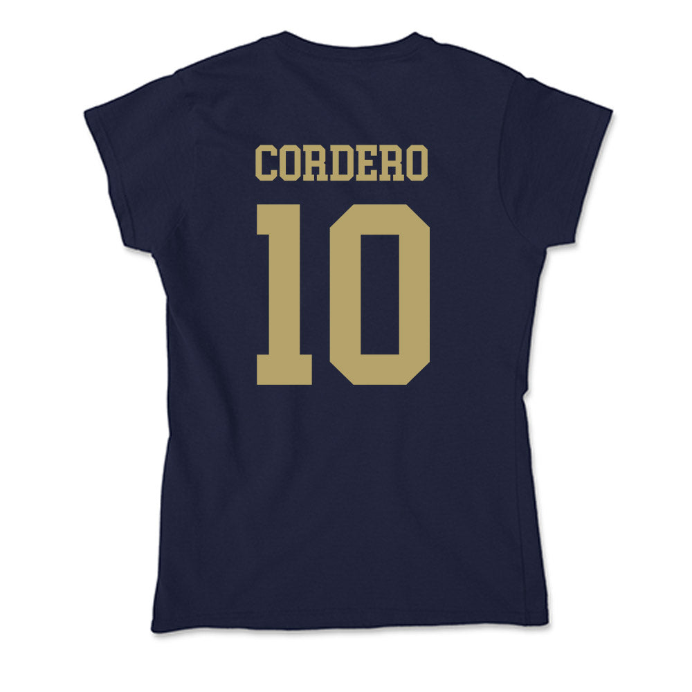 UC Davis - NCAA Women's Soccer : Savannah Cordero - Soft Style Women’s T-Shirt-1