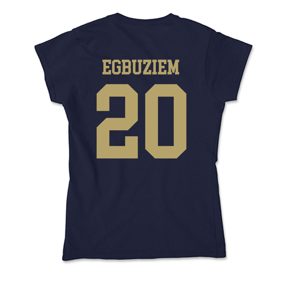 UC Davis - NCAA Women's Track & Field : Chinyere Egbuziem - Soft Style Women’s T-Shirt-1