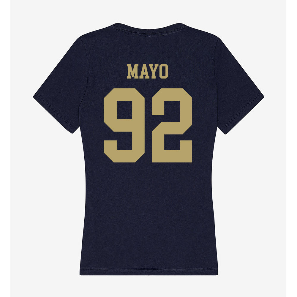 UC Davis - NCAA Football : Rayne Mayo - Women's V-Neck T-Shirt-1