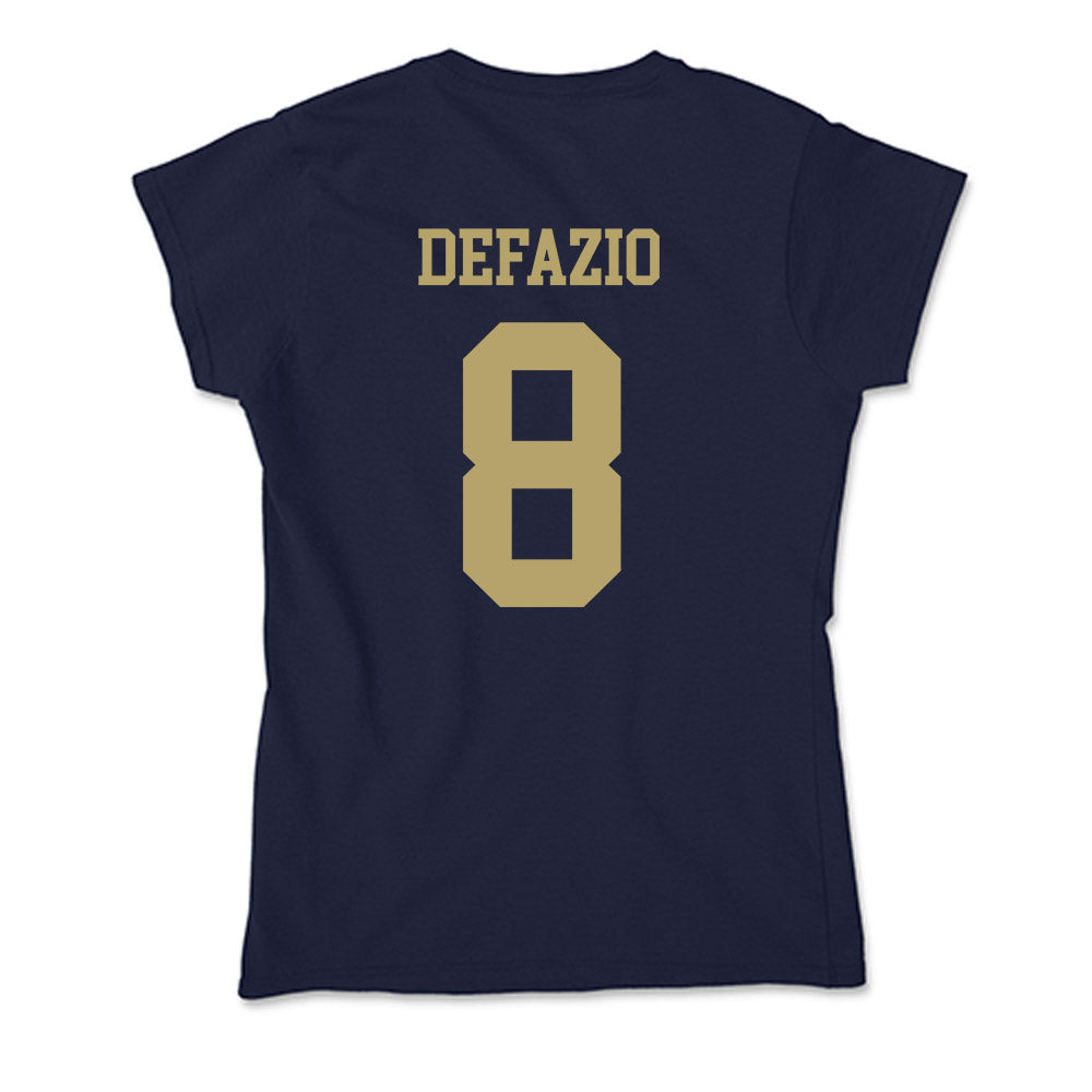 UC Davis - NCAA Women's Soccer : Jaycee DeFazio - Soft Style Women’s T-Shirt-1