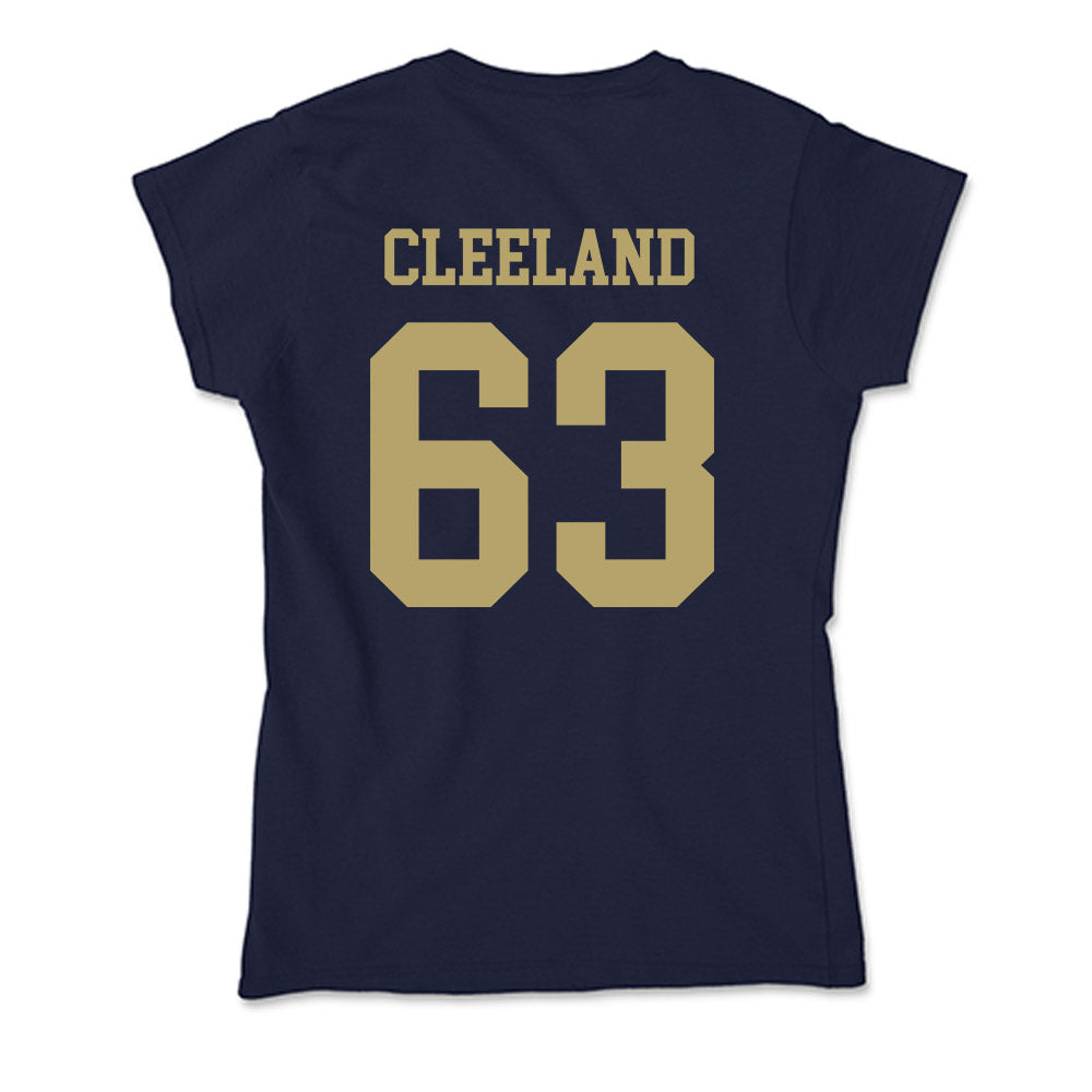 UC Davis - NCAA Football : Roice Cleeland - Soft Style Women’s T-Shirt-1