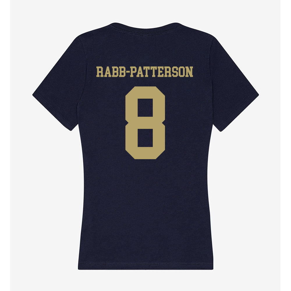 UC Davis - NCAA Women's Volleyball : Faith Rabb-Patterson - Women's V-Neck T-Shirt-1