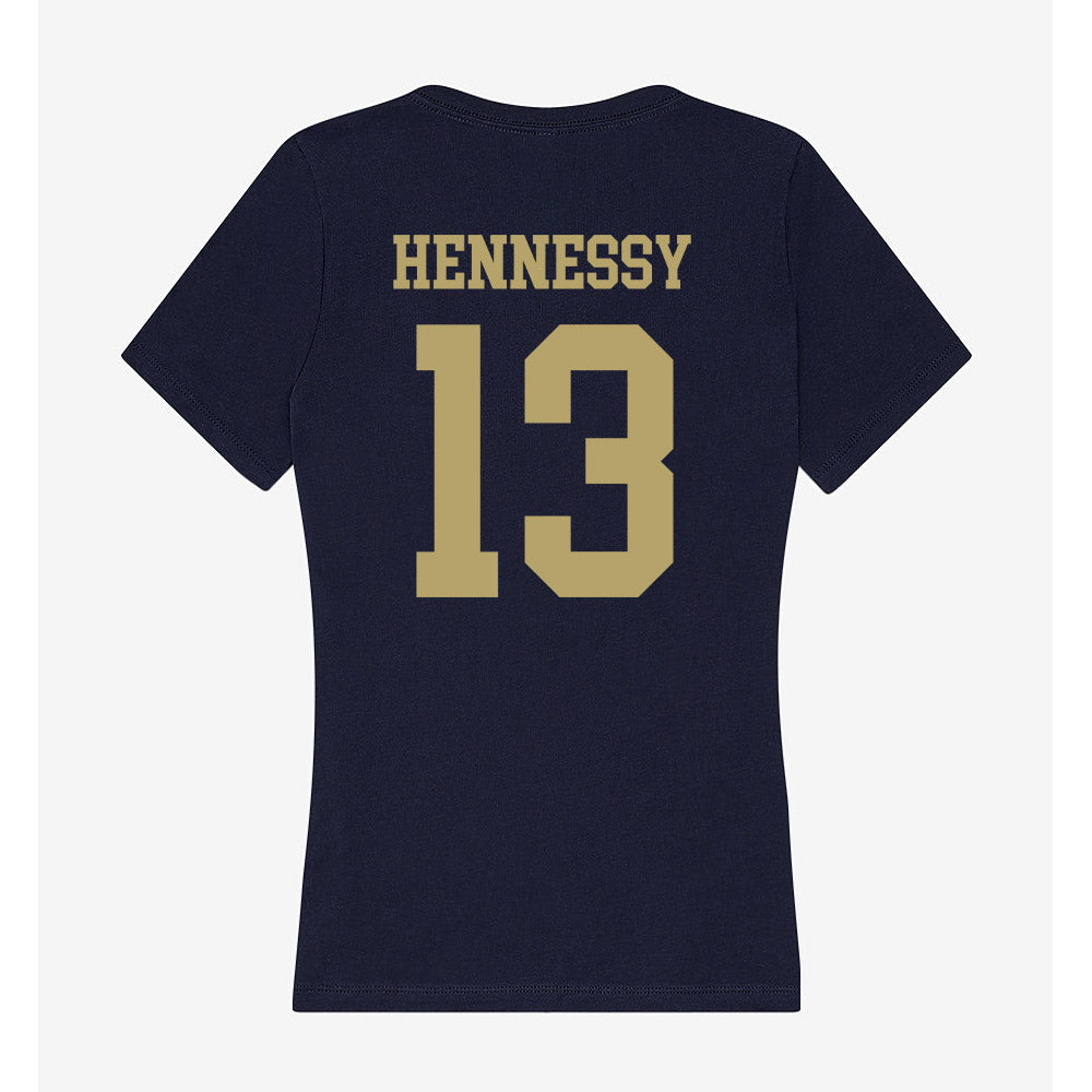 UC Davis - NCAA Football : Tyler Hennessy - Women's V-Neck T-Shirt-1