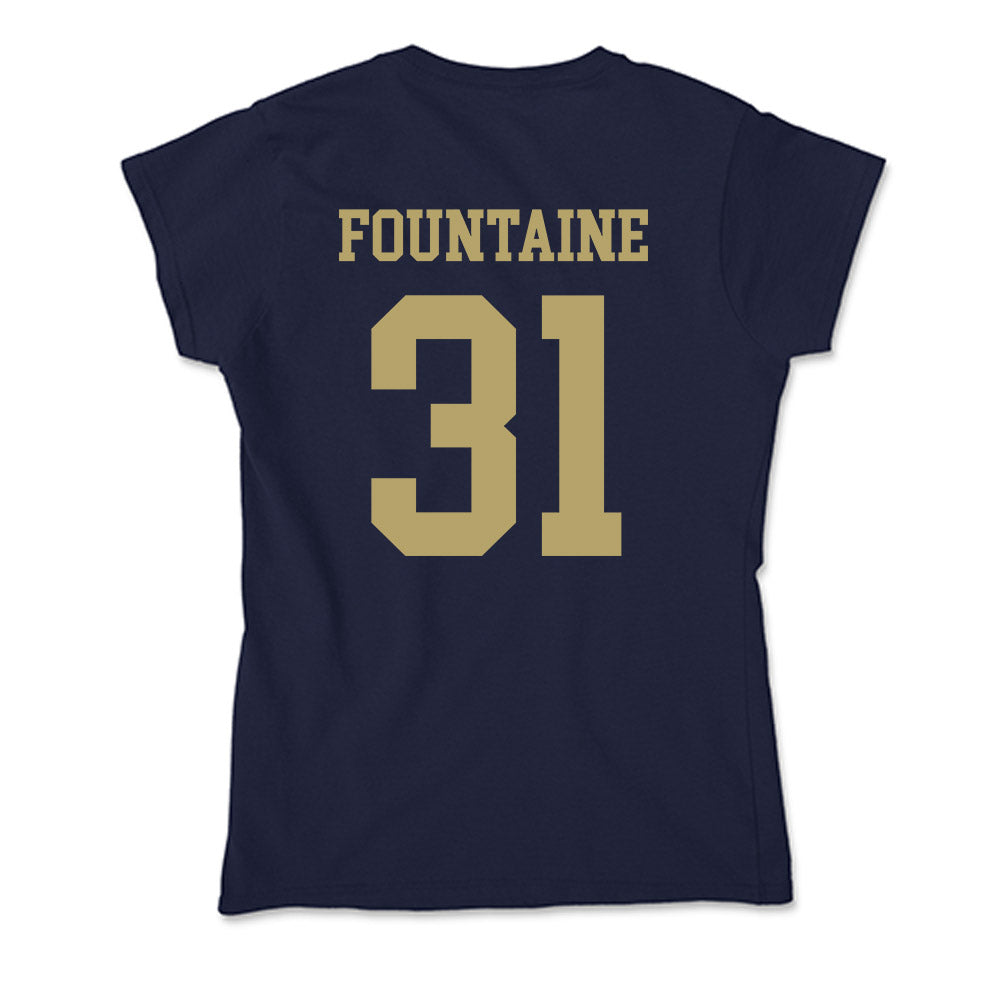 UC Davis - NCAA Softball : Sophia Fountaine - Soft Style Women’s T-Shirt-1
