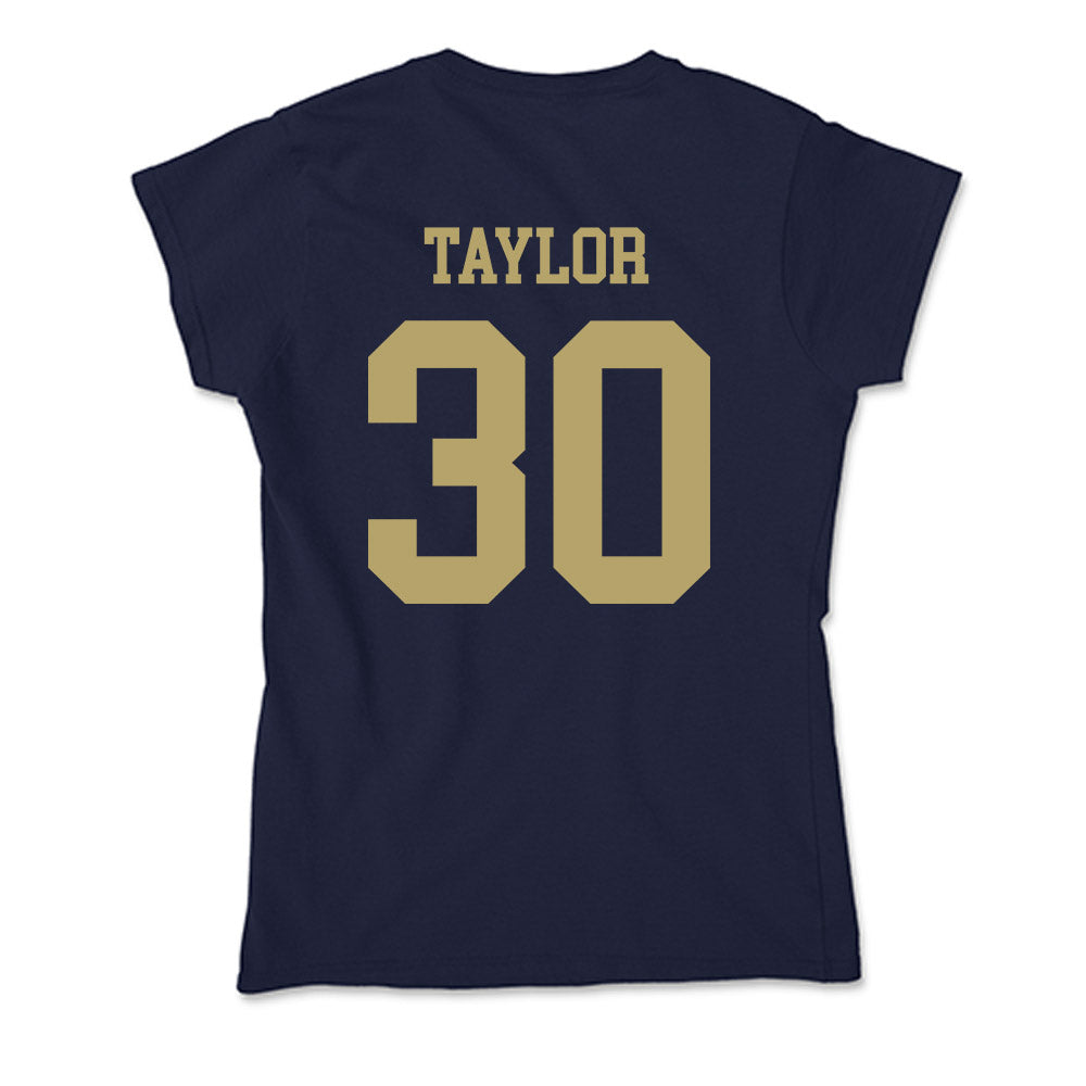 UC Davis - NCAA Softball : Maddie Taylor - Soft Style Women’s T-Shirt-1