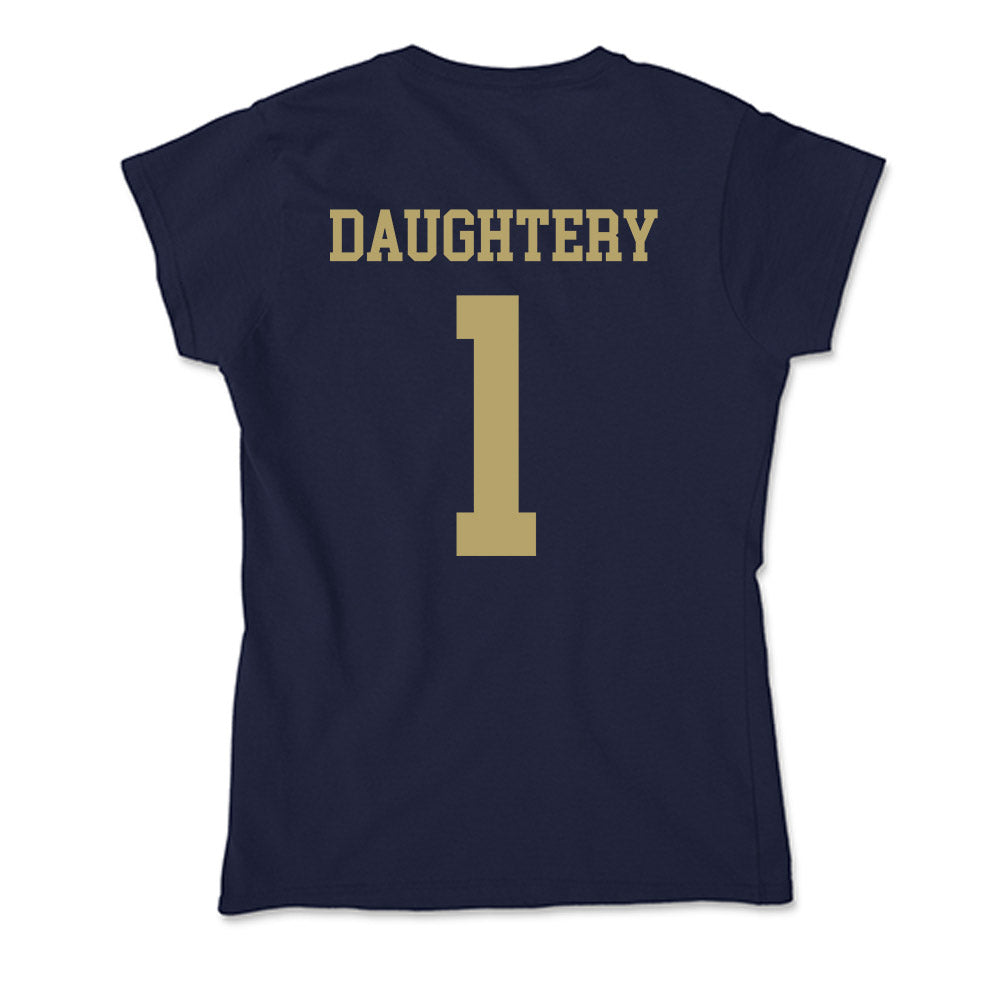 UC Davis - NCAA Men's Basketball : Carl Daughtery - Soft Style Women’s T-Shirt-1
