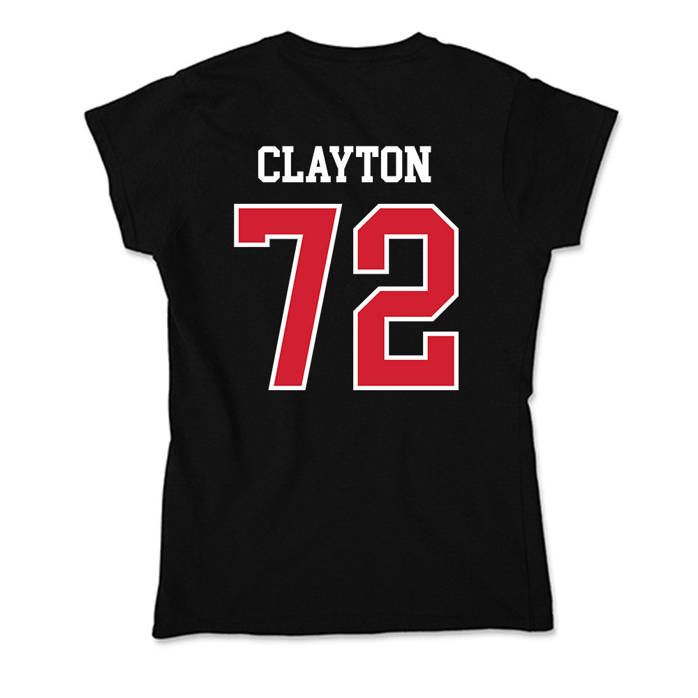 Western Kentucky - NCAA Football : Zach Clayton - Soft Style Women’s T-Shirt-1