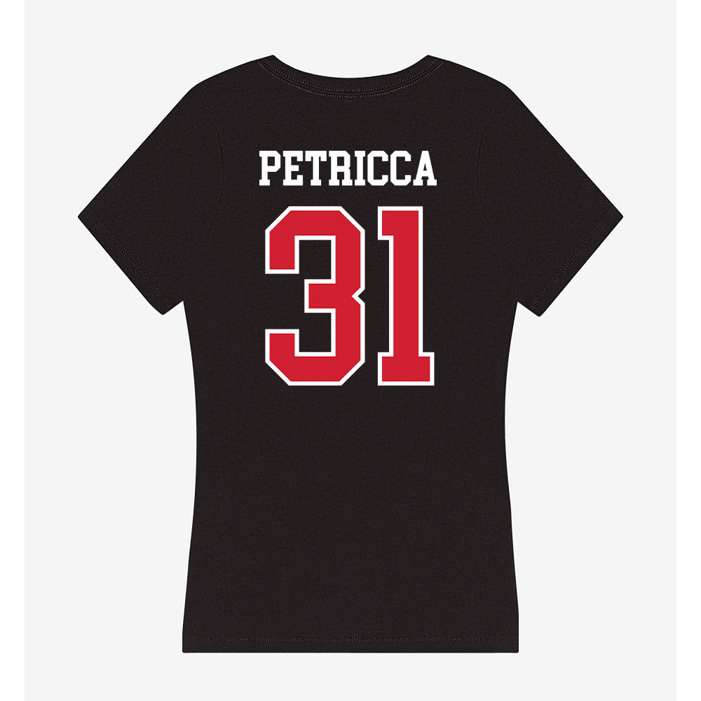 Western Kentucky - NCAA Baseball : Roman Petricca - Women's V-Neck T-Shirt-1