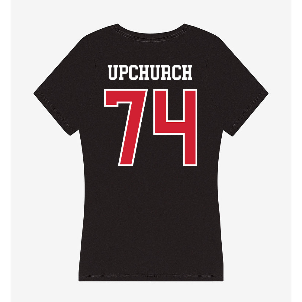 Western Kentucky - NCAA Football : Karsten Upchurch - Women's V-Neck T-Shirt-1
