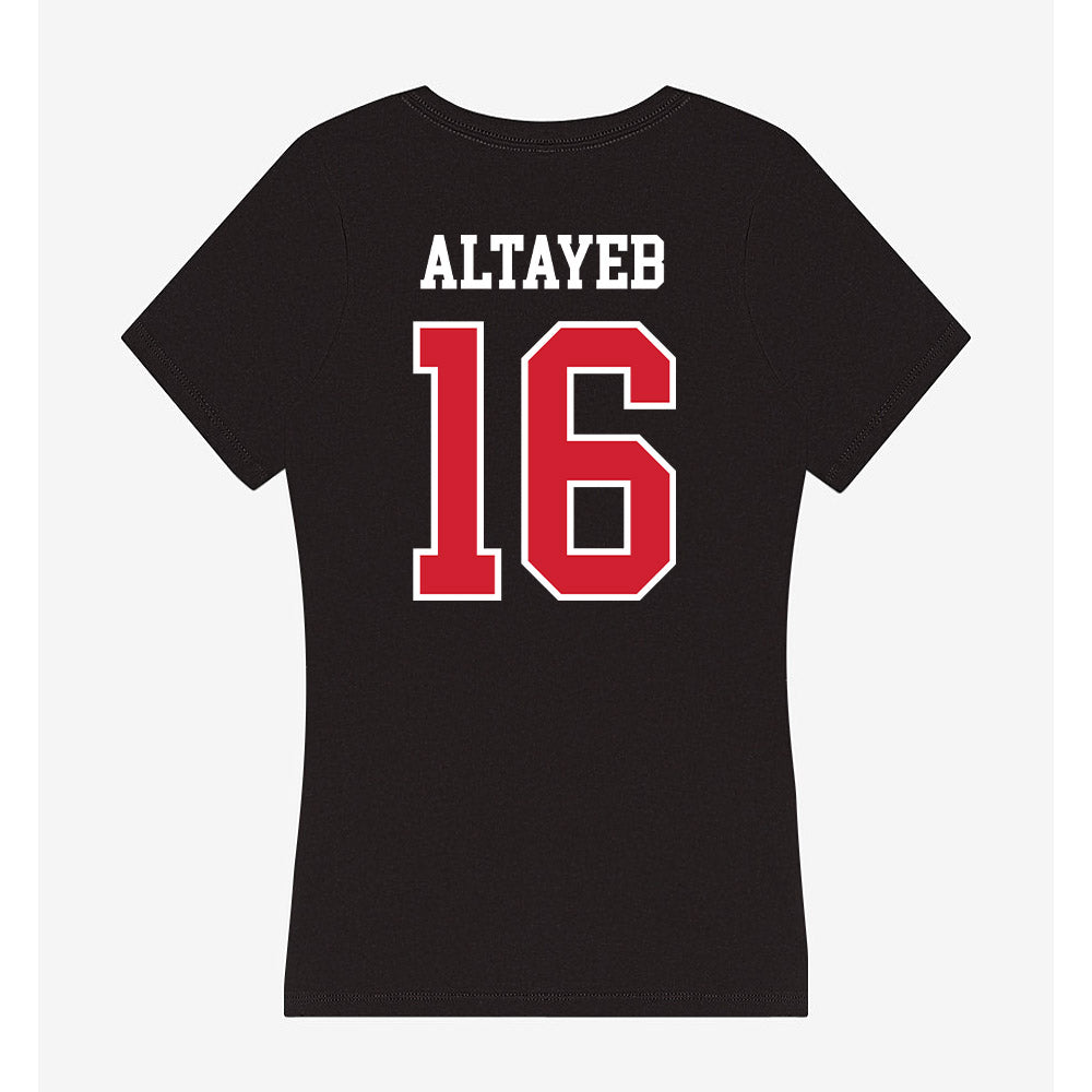 UNLV - NCAA Football : Mohamed Altayeb - Women's V-Neck T-Shirt-1