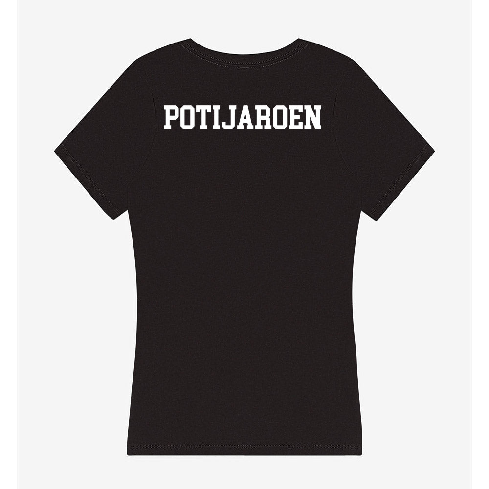 UNLV - NCAA Cheerleading : Tisha Potijaroen - Women's V-Neck T-Shirt-1