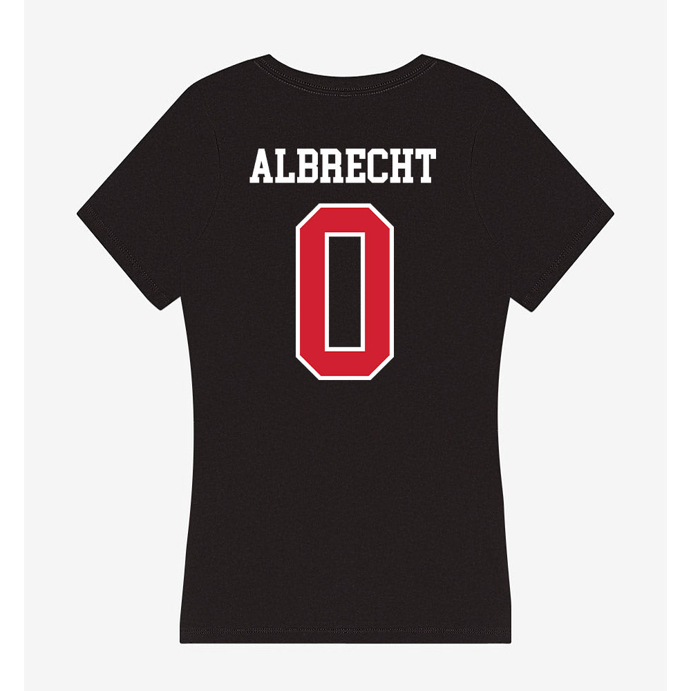 UNLV - NCAA Football : Cole Albrecht - Women's V-Neck T-Shirt-1