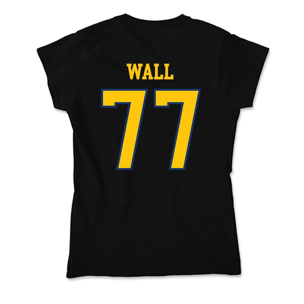 Drexel - NCAA Men's Lacrosse : Lincoln Wall - Soft Style Women’s T-Shirt-1