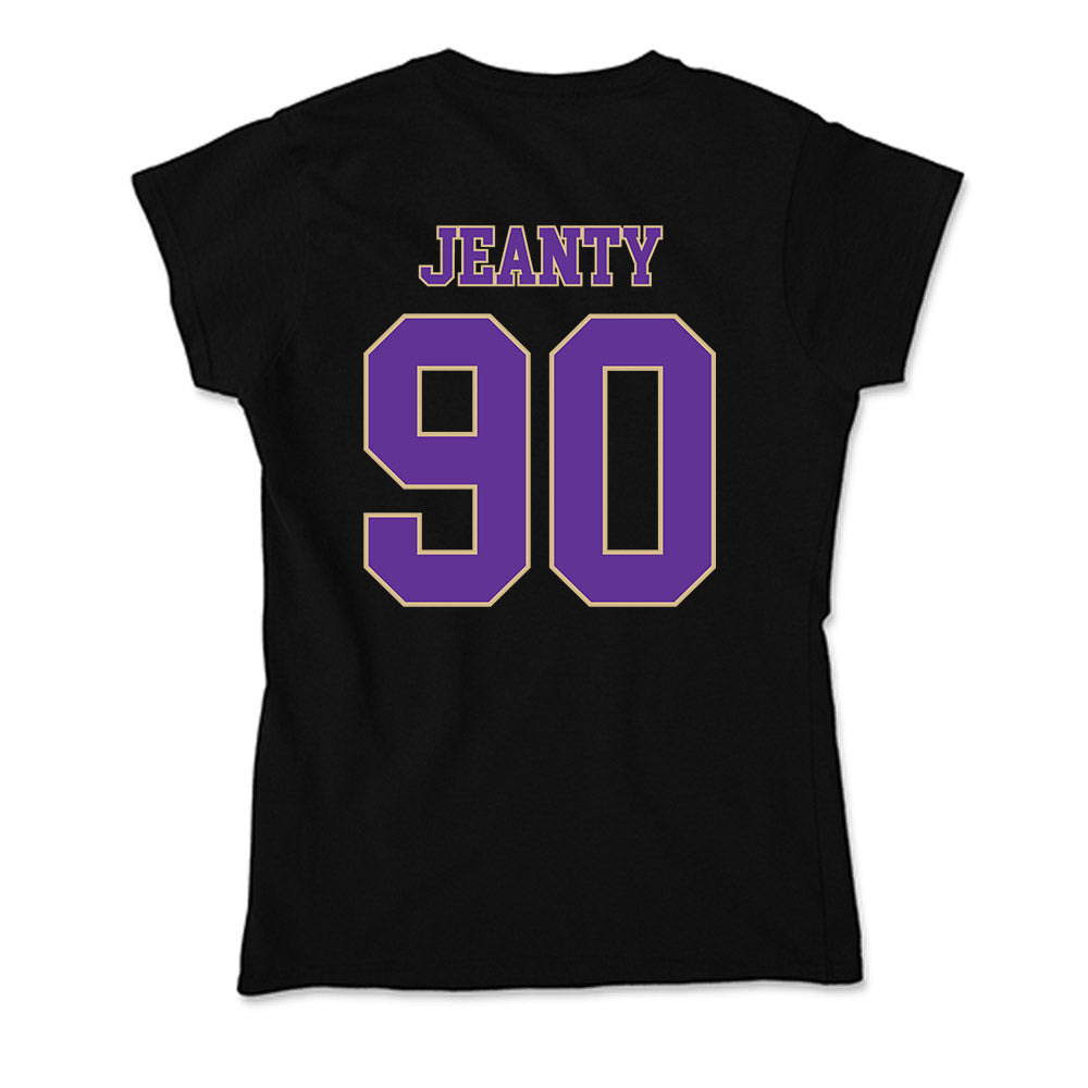 Western Carolina - NCAA Football : Fernando Jeanty - Soft Style Women’s T-Shirt-1