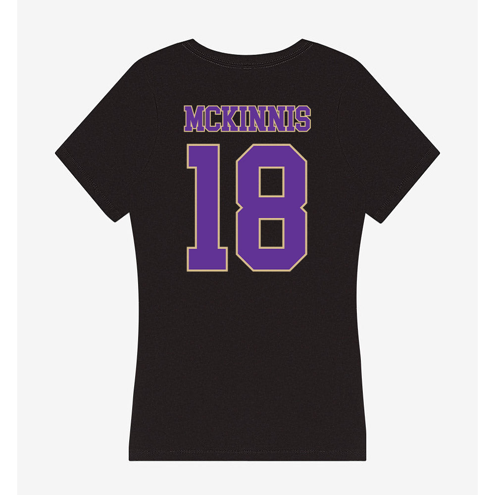 Western Carolina - NCAA Football : RYAN MCKINNIS - Women's V-Neck T-Shirt-1
