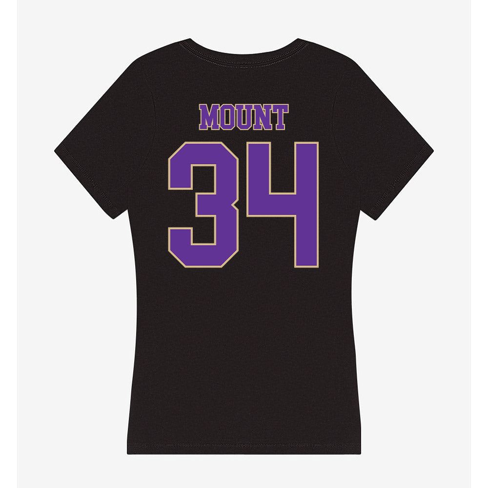 Western Carolina - NCAA Women's Basketball : Kayla Mount - Women's V-Neck T-Shirt-1
