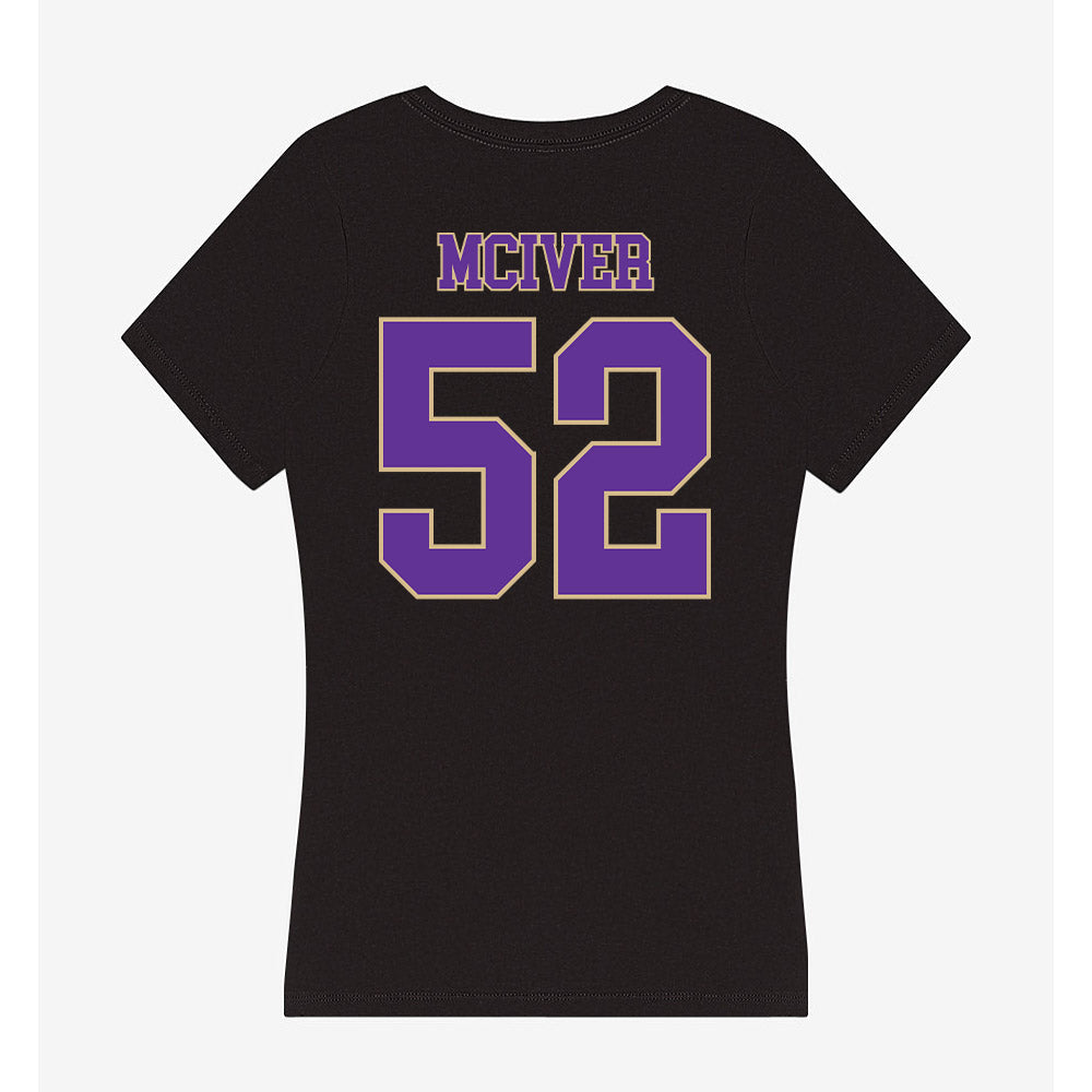 Western Carolina - NCAA Football : Brayson McIver - Women's V-Neck T-Shirt-1