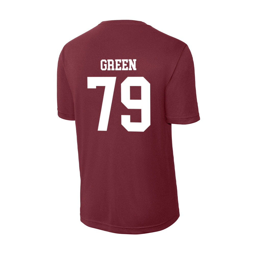SIU Carbondale - NCAA Football : Donte Green - Activewear T-Shirt-1