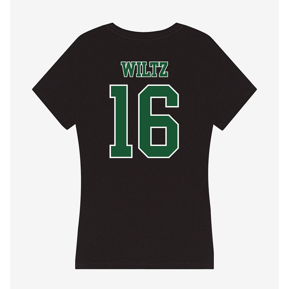 SLU - NCAA Football : Jylan Wiltz - Women's V-Neck T-Shirt-1