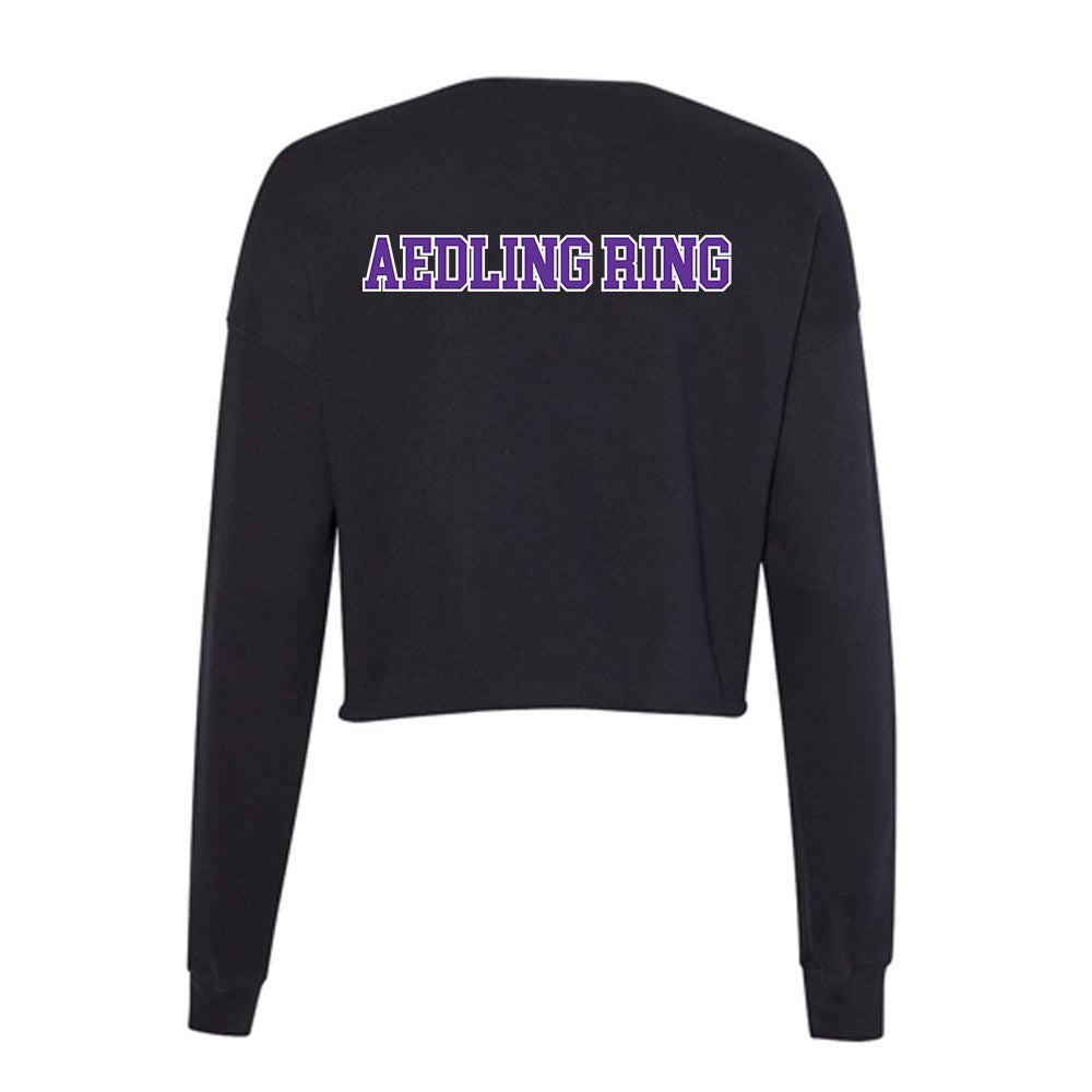 Northwestern State - NCAA Women's Track & Field : Thea Aedling Ring - Women's Cropped Crew Fleece-1