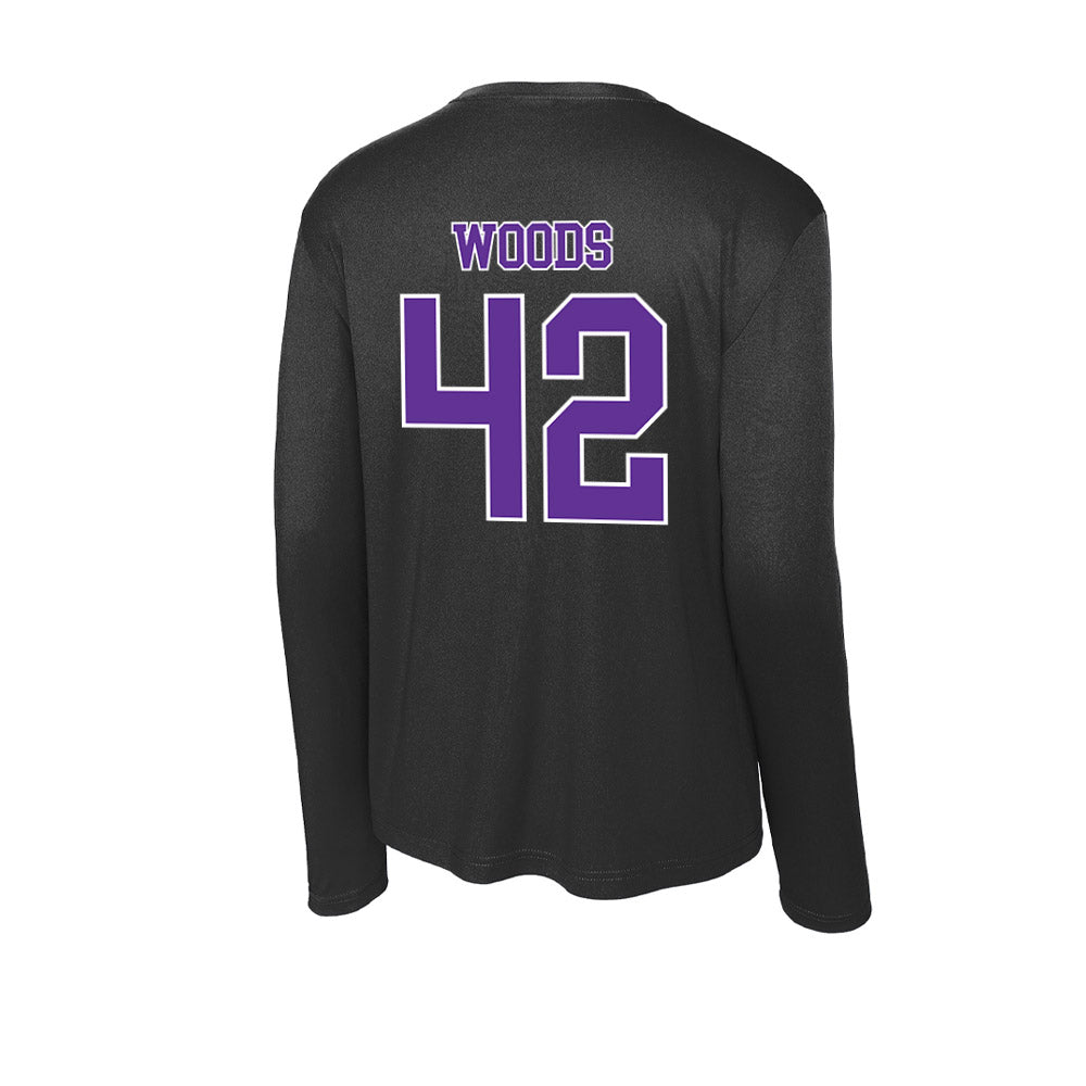 Northwestern State - NCAA Football : Braden Woods - Activewear Long Sleeve T-Shirt-1