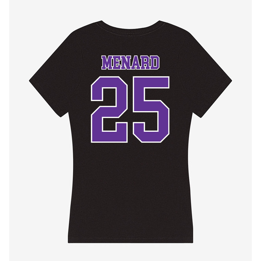 Northwestern State - NCAA Baseball : Ethan Menard - Women's V-Neck T-Shirt-1