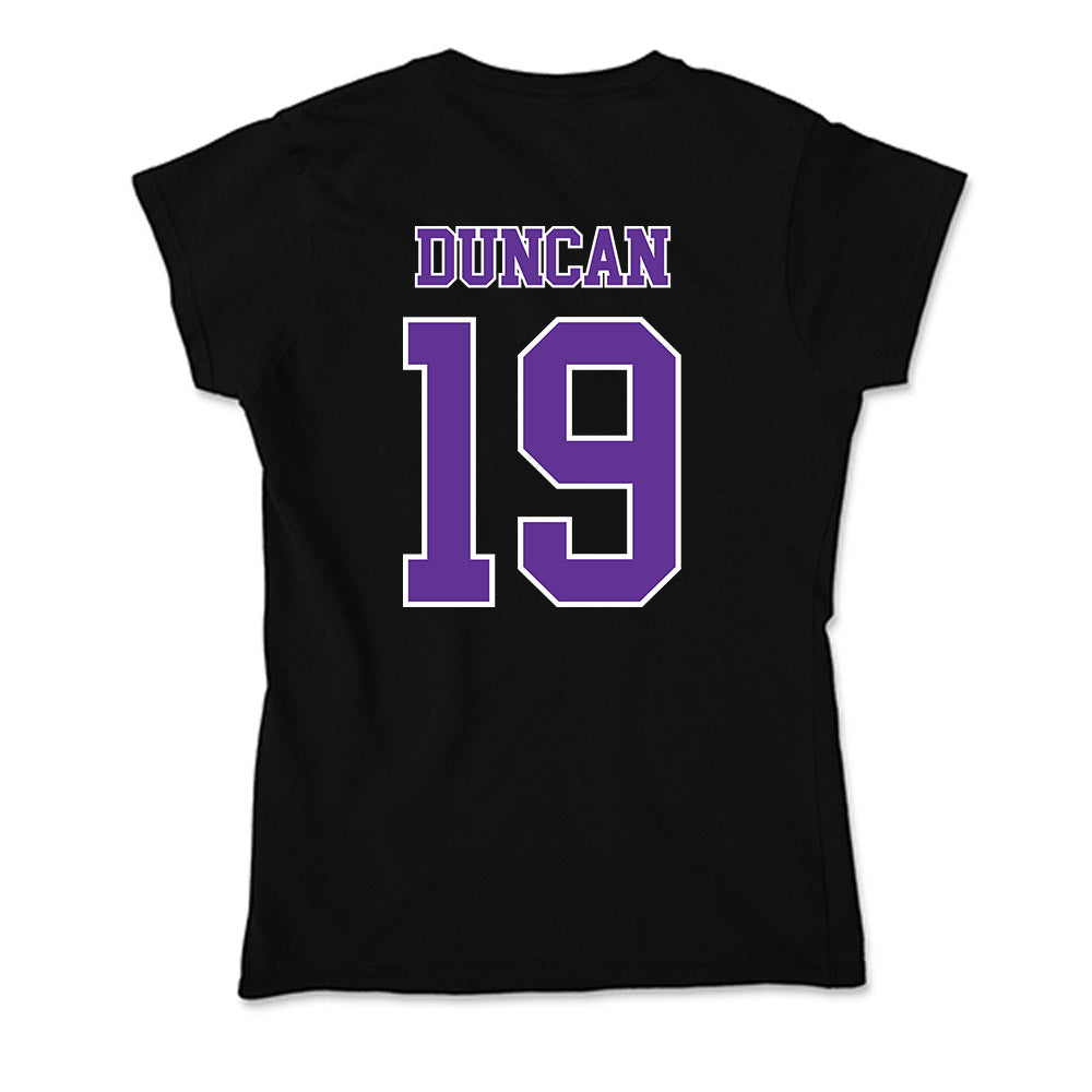 Northwestern State - NCAA Football : Jimmie Duncan - Soft Style Women’s T-Shirt-1