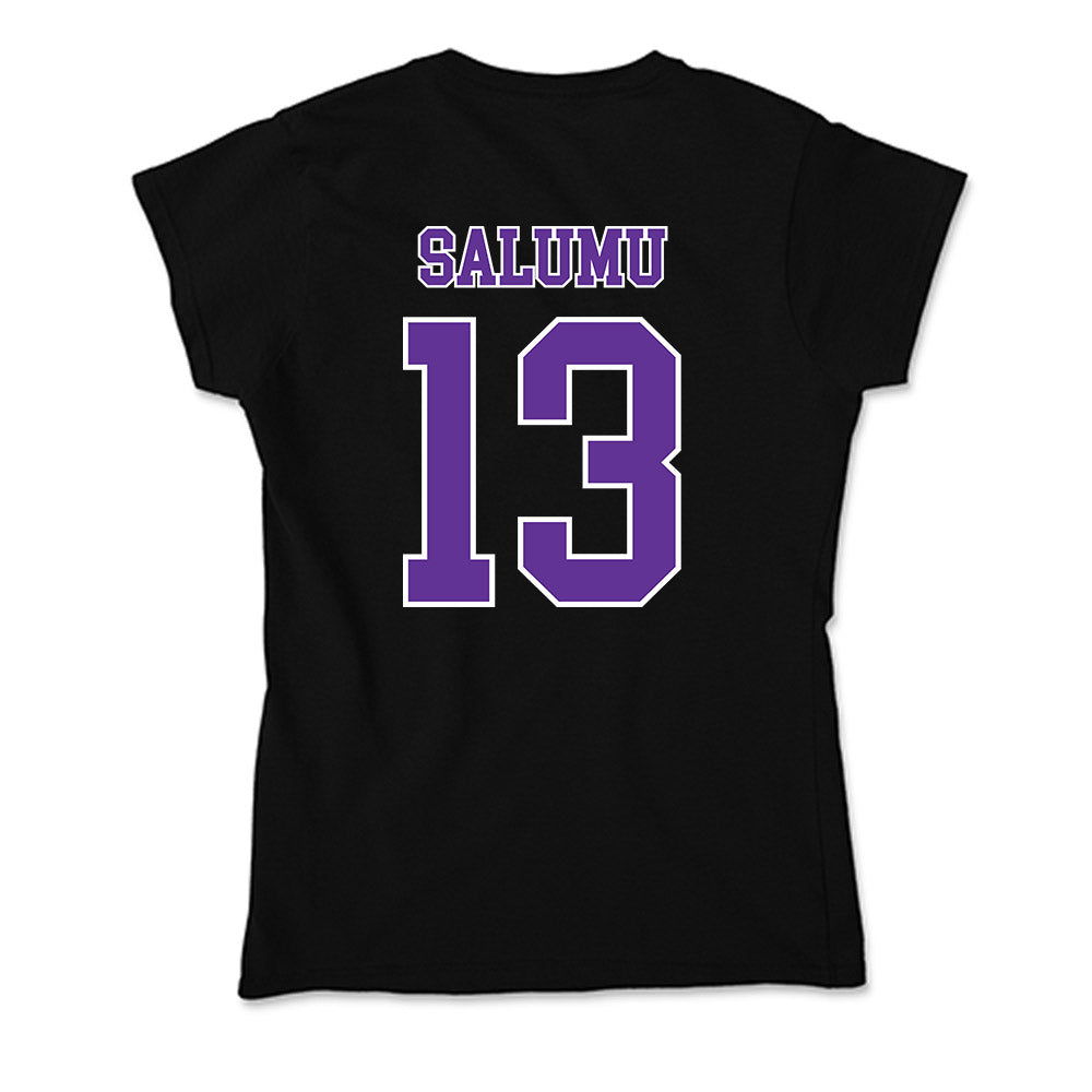 Northwestern State - NCAA Women's Basketball : Stephie-safi Salumu - Soft Style Women’s T-Shirt-1