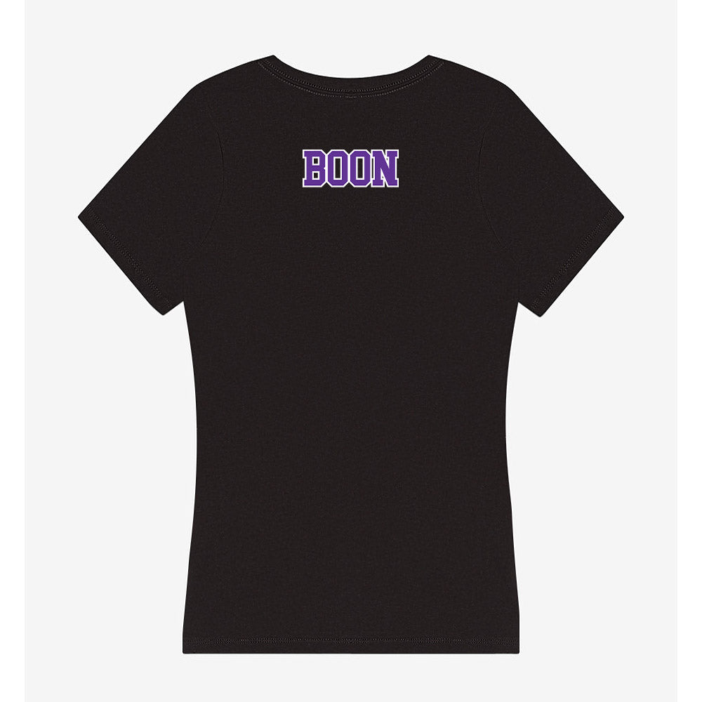 Northwestern State - NCAA Men's Track & Field : Bruce Boon - Women's V-Neck T-Shirt-1