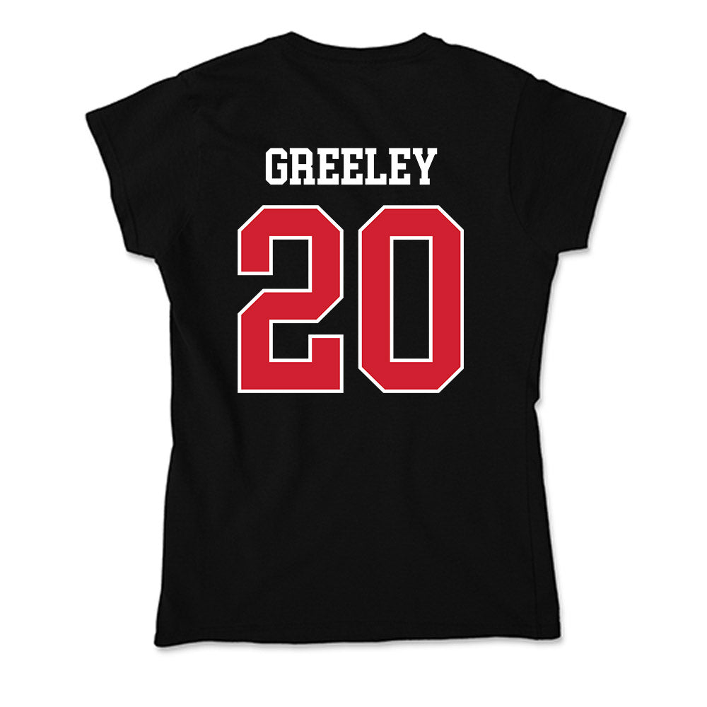Eastern Washington - NCAA Football : Dre Greeley - Soft Style Women’s T-Shirt-1