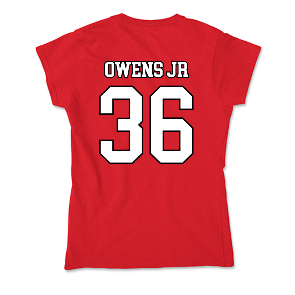 Youngstown State - NCAA Football : Rod Owens jr - Soft Style Women’s T-Shirt-1