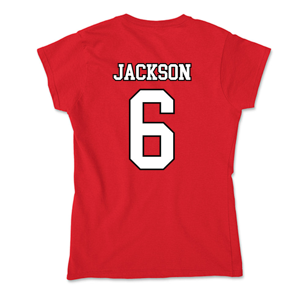 Youngstown State - NCAA Football : Julius Jackson - Soft Style Women’s T-Shirt-1